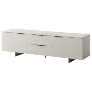 Meuble TV 2 portes 2 tiroirs 180cm beige