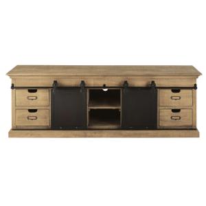 Meuble TV 2 portes coulissantes L170