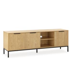 Meuble TV 3 portes couleur Bois