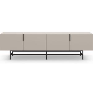 Meuble Tv 4 portes beige 200 cm