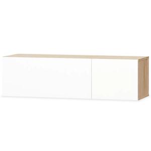 Meuble tv beige 120 x 40 x 34 cm