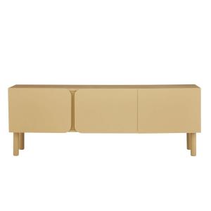 Meuble tv  beige 3 portes 150cm