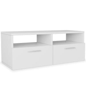 Meuble tv blanc 95 x 35 x 36 cm