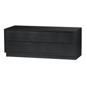 Meuble TV bois de pin noir