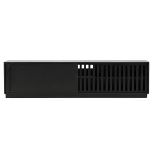 Meuble TV design en bois LURO bois (mdf) noir 180x40x45cm