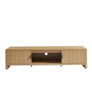 Meuble tv  effet chêne 160cm