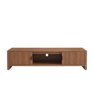 Meuble tv  effet noyer 160cm