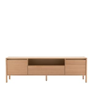 Meuble TV en Bois 180 cm cm - Bois clair