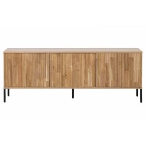 Meuble TV en bois de chêne naturel L150
