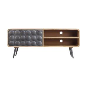 Meuble TV en bois marron 135 cm