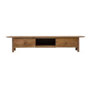 Meuble TV en bois marron 185 cm