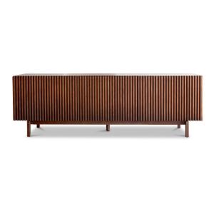 Meuble TV en bois teinte noyer