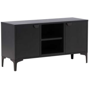 Meuble tv en métal noir piring