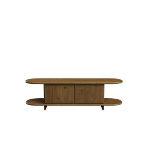 Meuble TV en sapin marron 150 cm