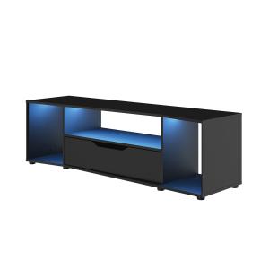Meuble TV gamer noir L163 cm