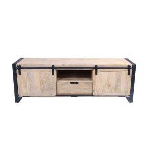 Meuble TV manguier noir