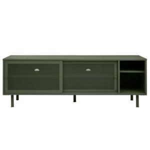 Meuble TV moderne en métal grillagé PEEX métal vert 160x45x…