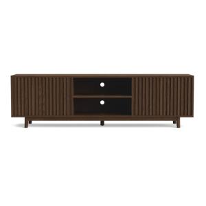 Meuble TV style scandinave 180 cm marron