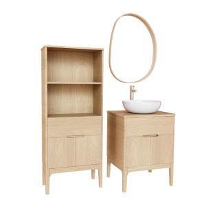 Meuble   vasque   robinet   miroir   colonne