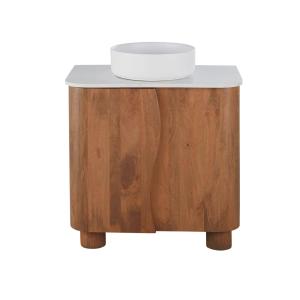 Meuble vasque salle de bain et plateau en pierre effet terr…