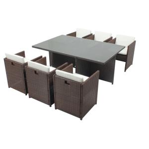 Miami 6 marron/blanc   housse de protection