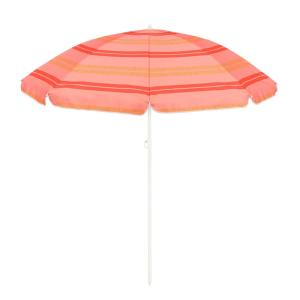 Mica Decorations Parasol ligne rose cl. - h180xd160cm