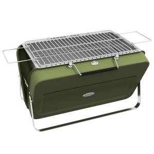 Mini barbecue à charbon portable pliable dim. 47L x 30l x 2…