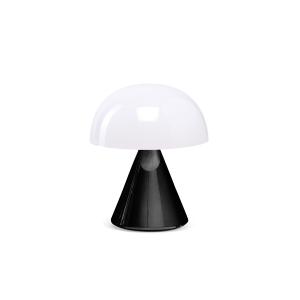 Mini lampe LED en aluminium noir