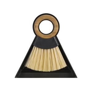 Mini pelle et balayette noires