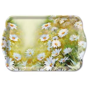 Mini plateau rectangulaire pâquerettes