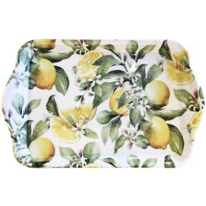 Mini plateau vide-poche rectangulaire citrons
