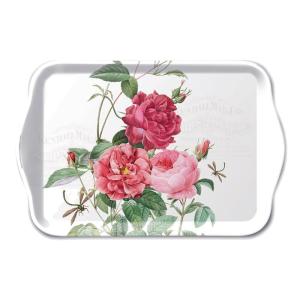 Mini plateau vide-poche rectangulaire floral