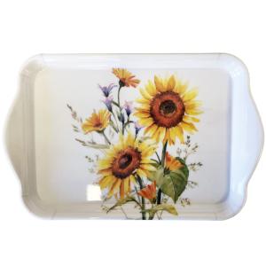 Mini plateau vide-poche rectangulaire tournesols