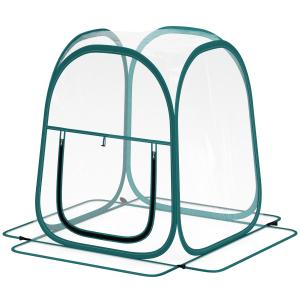 Mini serre de jardin pop up pvc transparent