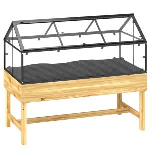Mini serre jardinière surélevée Panneaux de Polycarbonate b…