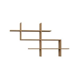 Miroir effet bois 120x2h65 cm Anthracite