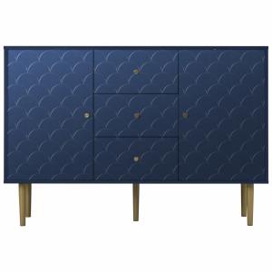 Miroir mural rectangle style Scandinave blanc 70x50cm