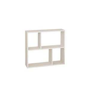 Mobilier d'appoint en bois laqué beige