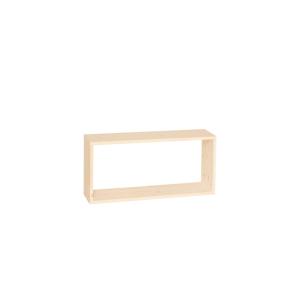 Mobilier d'appoint en bois massif beige