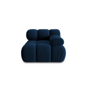 Modul droit en velours bleu roi