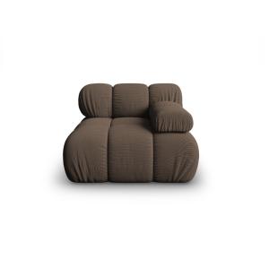 Module droit en tissu 3D marron
