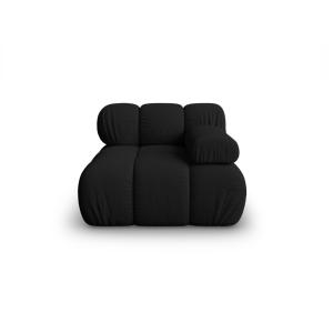 Module droit en tissu 3D noir