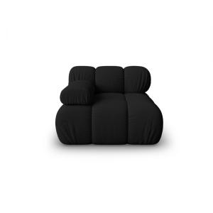 Module gauche en tissu 3D noir