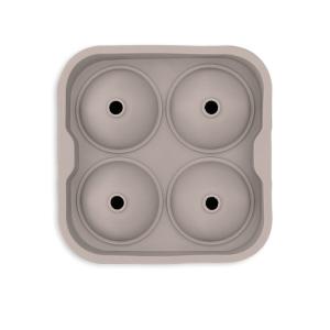 Moule à glaçons sphériques en silicone  12x5cm Rose