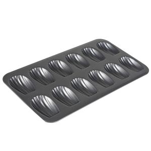 Moule à madeleines plaque 12 madeleines 39x22x2cm