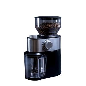 Moulin à café noir et acier brossé