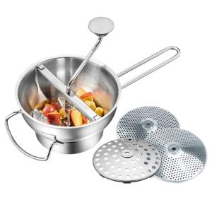 Moulin à légumes Inox Argent 12x40x21 cm