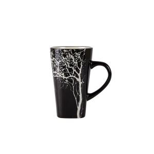 Mug en grès noir