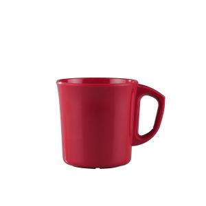 Mug en plastique rouge