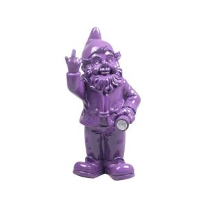 Nain de jardin en résine f*ck avec éclairage solaire 16 x 1…